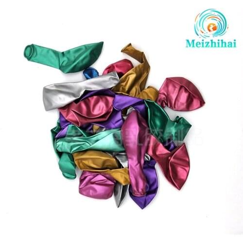 10pcs 16cm/33cm/40cm Metallic Latex Balloons Gold silver Chrome Ballon Wedding Decorations Globos Birthday Party Supplies