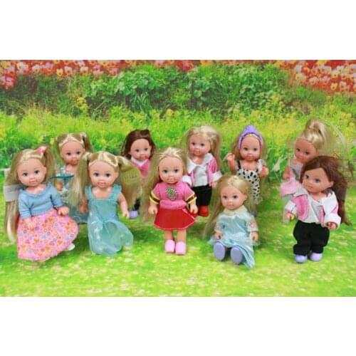 2019Popular fashion dolls Super cute small Kelly dolls for barbi sister, Toys for Girl