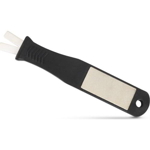 Diamond Ceramic Hockey Shoes Special Tool Hand Held Sweet Stick Blade Edge Enhancer Sharpening Whetstone Ice Skate Sharpener N