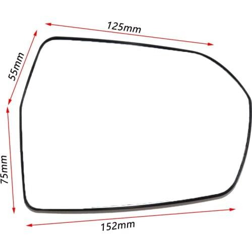 Auto Replacement Left Right Rear Mirror Glass for Chevrolet Malibu XL 2 2016 2017 2018 2019