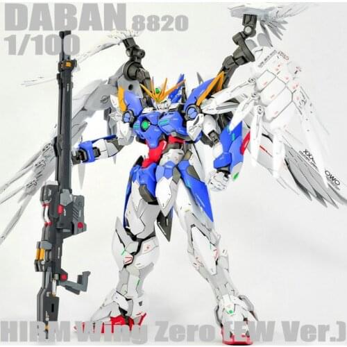 DABAN 8820 MG 1/100 Wing Zero EW Action figure Assemble Model Toys