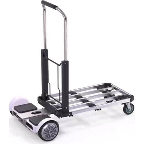 Electric trolley small portable cargo folding trolley