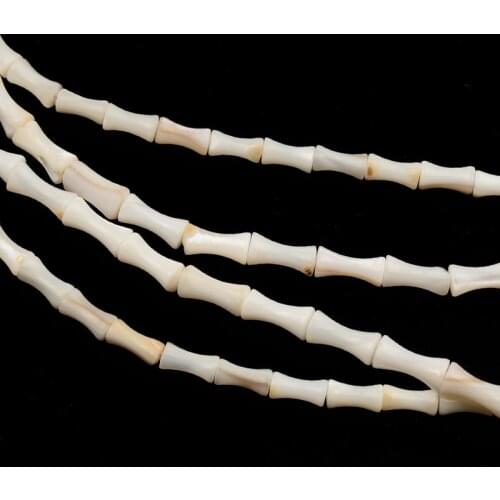 Bone Shape Natural Shell Beads For Diy Bracelet Necklaces Earrings Jewelry Making Charm Beads Accessories