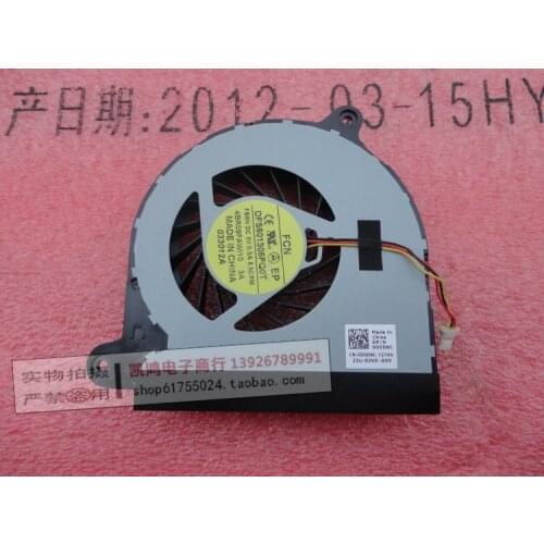 Laptop CPU Cooler Fan for Inspiron Dell 17R 5720 7720 3760 5720 Turbo INS17TD-2728 Fan KSB0705HA BK76 mf75120v1-c100-g99 0D0D6C