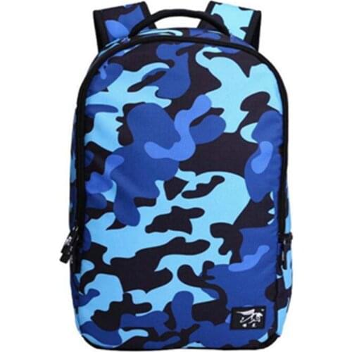 Mounchain Outdoor bag Cool Patterning Designed innovative style for Youths Students Backpacks 800g Blue Camouflage