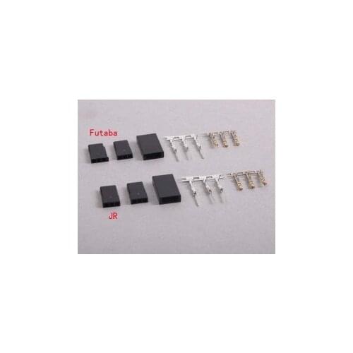 DIY Futaba/ JR Type 3 Pin Servo Battery Connector/Plug Set (Female and Male)