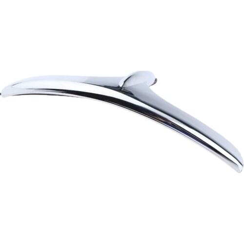 Motorcycle Front Wheel Fender Mudguard Tip Accent Replacement for Honda Goldwing GL1800 01-11 (Chrome)