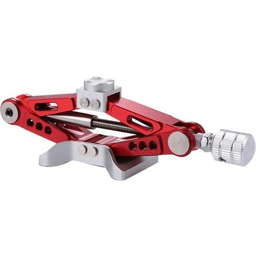 6Ton Aluminum Alloy Jack Stands Lift Jack Stand Repairing Tool for 1/10 Axial SCX10 RC4WD D90 CC01 TF2 RC Model Car Accessories