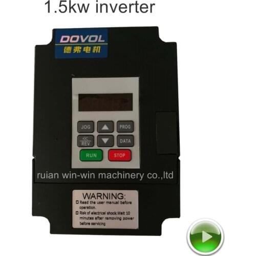 DV300-2015-T DV300-2015-TS 1.5KW 220V 7A ac variable frequency inverter for film blowing machine
