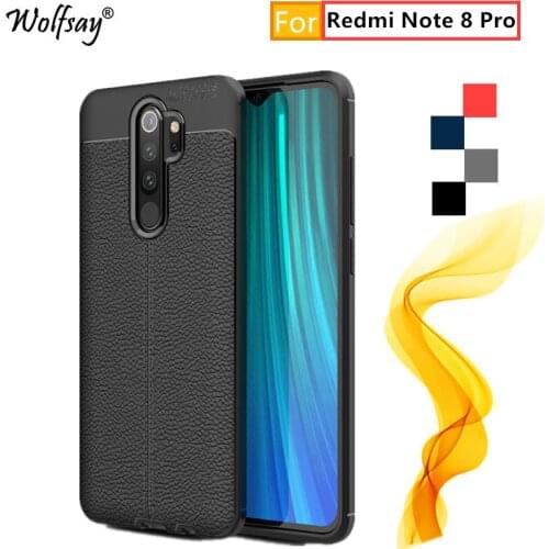 For Redmi Note 8 Pro Case Rubber Housings Shockproof Bumper Silicon Case For Xiaomi Redmi Note 8 Pro Cover For Redmi Note 8 Pro