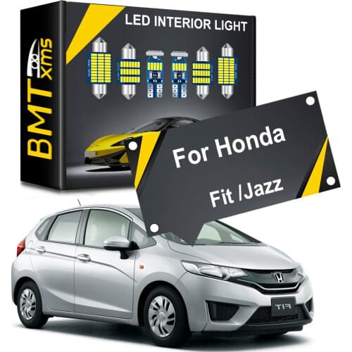 Seker Canbus For Honda Fit Jazz 2006 2007 2008 2009-2020 Auto Interior LED Lights For Car Dome Lights Map Light Trunk Lamp Bulb
