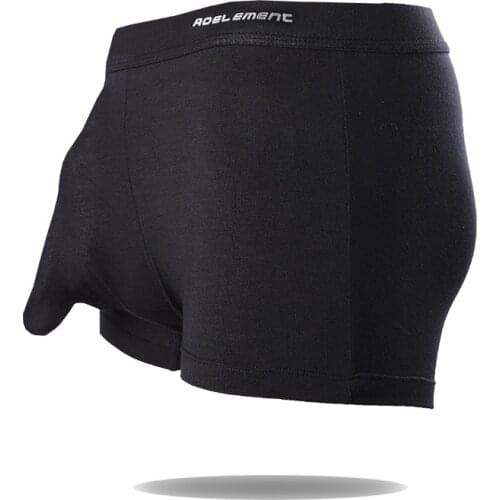 Sexy Gay Underwear Mens Boxers Modal Panties Man Intimate Solid JJ Capsule Pouch Underpants Male Boxershorts Homme Plus Size