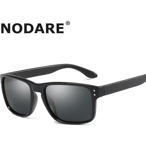 NODARE 2020 Brand Designer Luxury Sports Polarized Sunglasses Men Women Vintage Oversized Classic Sun Glasses Gafas UV400