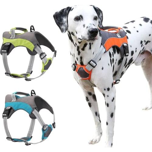 Reflective Harnesses For Small Dogs Adjustable Pet Training Product Chihuahua Pug Dog Harness Vest Outdoor Protective Harnesses