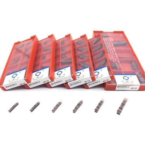 MGGN150 MGGN200 MGGN250 MGGN300 MGGN400 MGGN500 MP1125 Carbide Inserts Grooving Turning Tool CNC Lathe Cutter Tool Machine Tools