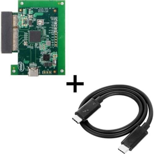 Type-C Thunderbolt 3 to PCI Express PCI-E SSD Nvme NGFF M-key Convert Card Cable