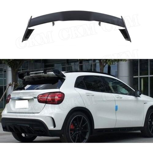 Carbon Fiber / ABS Rear Roof Spoiler Wings for Benz GLA Class X156 GLA200 GLA260 GLA45 2015-2019 Car Styling