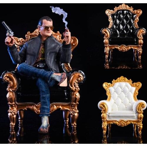VSTOYS 1/6 Luxury PU Sofa Royal Chair Model 19XG40 Scene Accessories Props Fit 12'' Soldier Action Figure Body