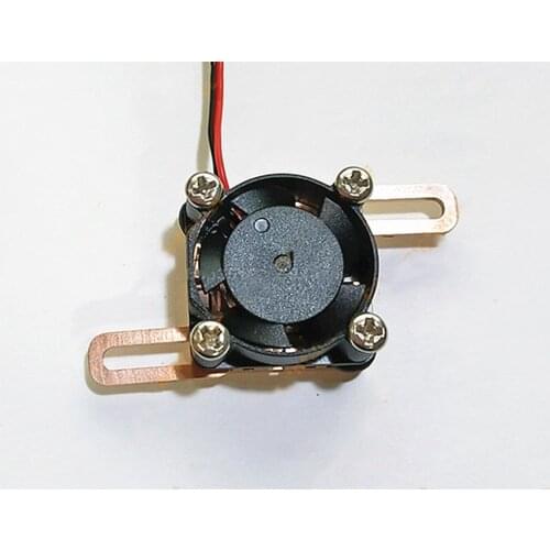 High Quality Pure copper Broken trough South Bridge North Bridge Routing chip Fixation with holes Fan cooling Heat sink radiato