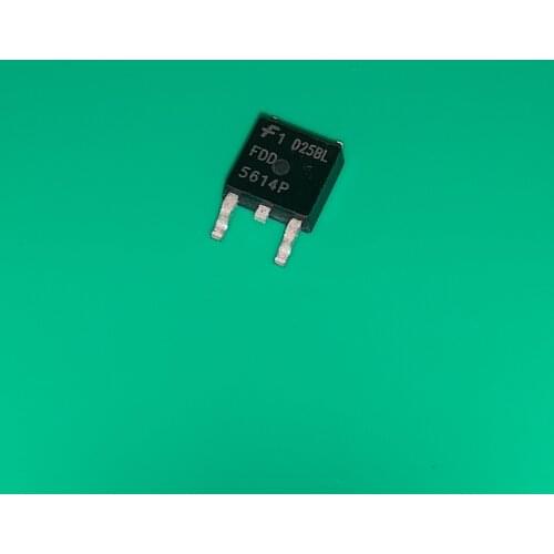 10pcs/lot FDD5614P TO252 5614 FDD 5614P MOSFET P-CH 60V 15A DPAK FDD-5614P