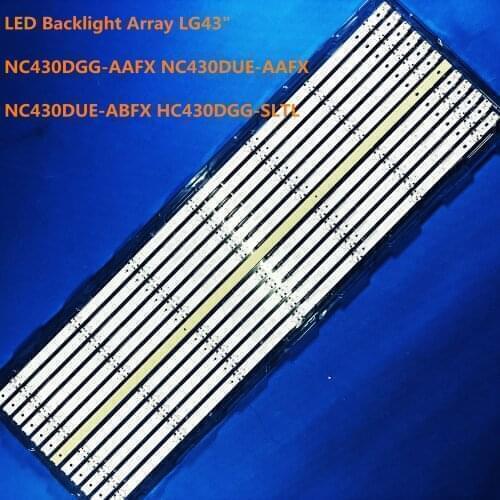 3pcs LED Backlight Array LG43" 43Uj634V 43LJ610V 43LJ624V 43LJ634V 43LJ617T 43UJ630V 43UJ701V 43UJ6309 43UJ651V 43Uj635V 43UJ630