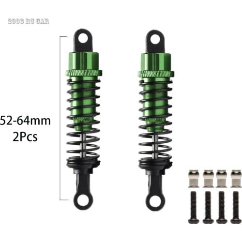 2P Aluminium Verstelbare63Mm Schokdempers Demper736092Voor RcAuto Fs Racing Elektrische Bigfoot monster Truck Nieuwe Enron 1:18