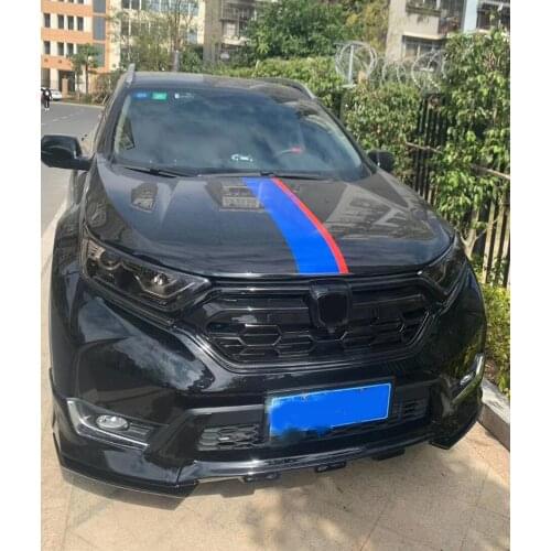 Car accessories Front Grille Bumper For Honda CRV 2017 Car Hood Upper Lower Mesh Chrome Automobile Grill Covers Car Styling