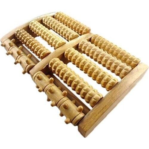 Large Dual Foot Massager Roller, Thick Wooden Roller Foot Massager, Relaxation, Foot Pain, Plantar Fasciitis & Stress Relief