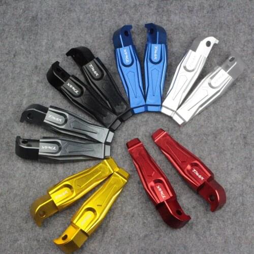 For Yamaha TMAX500 TMAX530 Tmax 500 530 XP500 Rear Foot Rest Peg Pedal Rearset Passenger Footrest Motorcycle Scooter Accessories