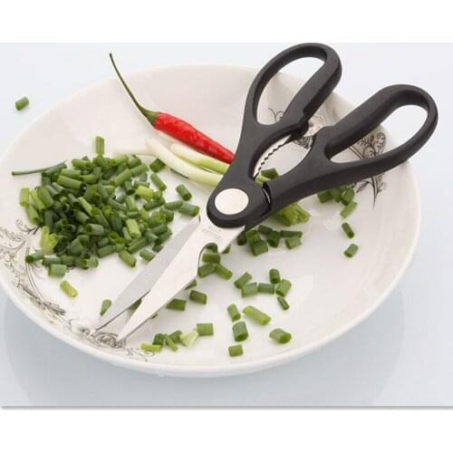 Kitchen Scissors Stainless Steel Shears Tool For Chicken Poultry BBQ Cutting Scissors Vegetable Scissors Thinning Handmade Home