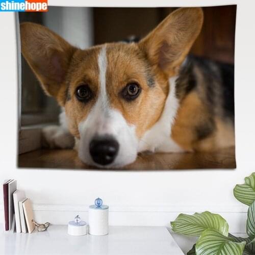 Dachshund Tapestry Animals Dogs Wall Tapestry Wall Hanging Psychedelic Farmhouse Decor Dorm Room Wall Carpet Wall Blanket