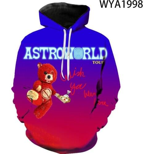 2020 New Astroworld Fashion Hoodies 3D Printed Men Women Children Sweatshirts Boy Girl Pullover Casual Hoody Streetwear Coat