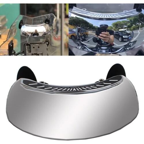 New 2020 Motorcycles Wide Lens Rear View 180 Degree Safety Rearview Mirror For BMW R1250RS/RT/R C400X F900R/XR S1000RR/XR F850GS