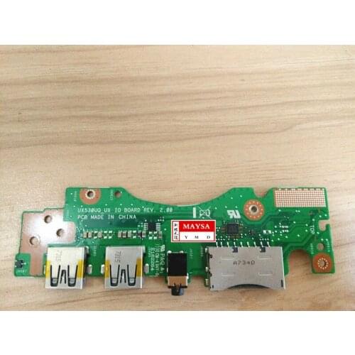 Original UX530UQ UX IO BOARD REV 2.00 FOR ASUS U5100U UX530UQ USB board AUDIO board tested good