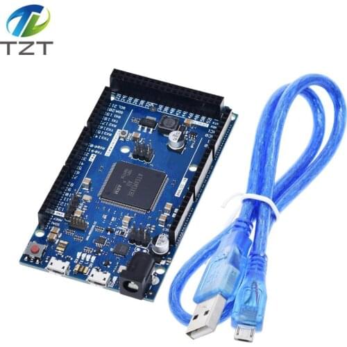 For arduino Due 2012 R3 ARM Version Main Control Board SAM3X8E 32-bit ARM Cortex-M3 / Mega2560 R3 Duemilanove