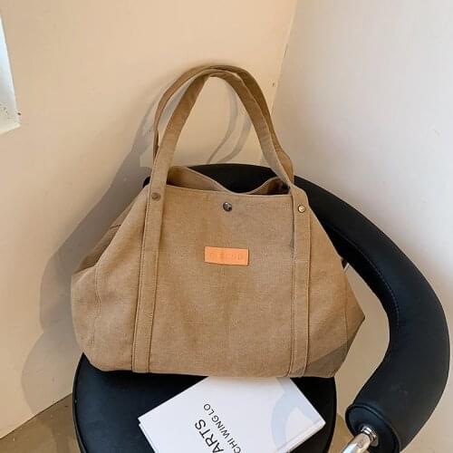 New Fashion Messenger Bag Womens Shoulder Bag Canvas Handbag Large Capacity Fashion Womens Single Shoulder Bag Tote Women Bag