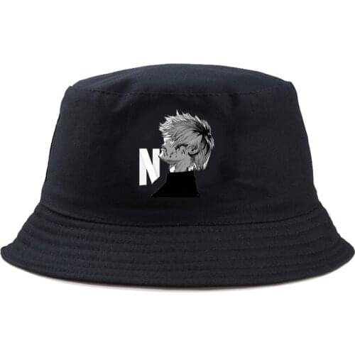 Panama Bucket Hat Men Women Tokyo Ghoul Print summer Hat Hip Hop Fishing Fisherman Hat FOR BOY GIRLS