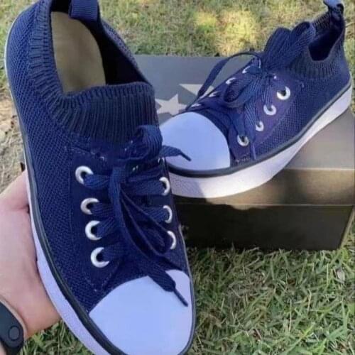 Newest Zapatos De Mujer Women Fashion Classic White Canvas Slip on Flat Shoes Lady Cool Black Canvas Street Shoes Teenager Shoes