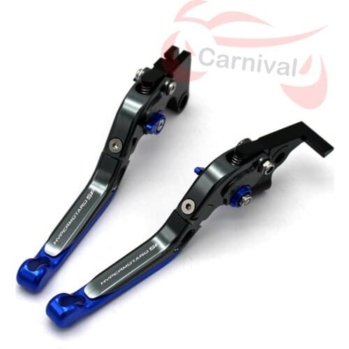 18 colors extensible adjustable folding bike motorcycle brake clutch levers forDucati Hypermotard SP 821 2013, 2014, 2015