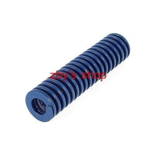 80mm x 20mm x 10mm Blue Metal Spiral Stamping Compression Die Spring