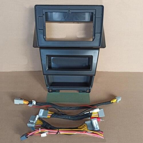 Car Fascia Navigation Fascias Dash Frame Kit For 10" To 10.2" Android Multimedia Player For Accord VIII 2008 2009 2010 2011-2013