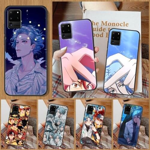 SK8 the Infinity Phone case For Samsung Galaxy Note 4 8 9 10 20 S8 S9 S10 S10E S20 Plus UITRA Ultra black art bumper painting