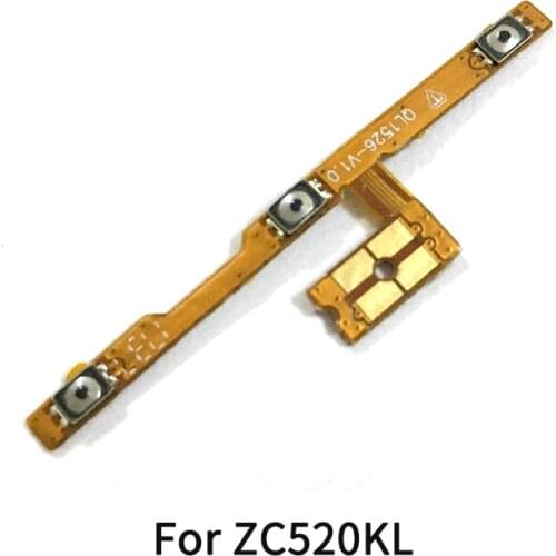 For ASUS Zenfone 4 Max ZC520KL Power Volume Button Flex Cable Side Key Switch ON OFF Control Button Repair Parts