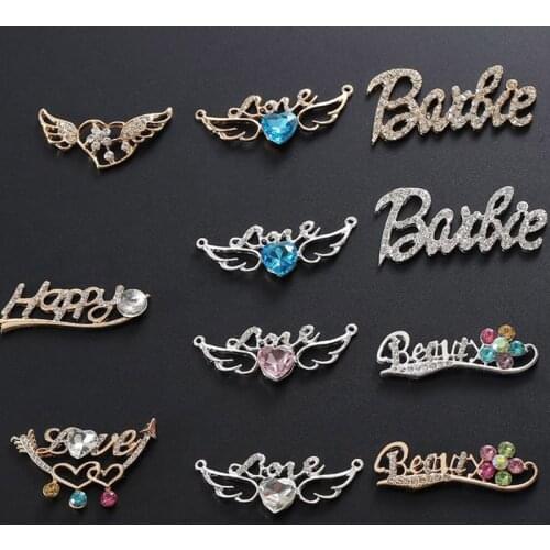 Hot Sale 20pcs/lot Rhinestone Button Flatback flower Button Wedding Button Crystal DIY Accessories YB22