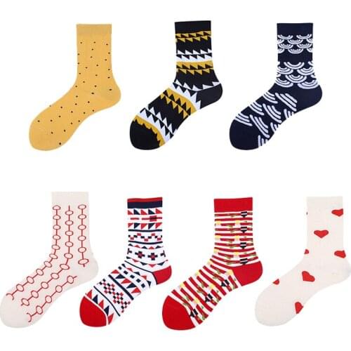 Q Cotton Long Sock Crew Socks Women Girls Harajuku Sock Breathable Hip Hop Style for Sports Unisex Fashion 2020 Socks