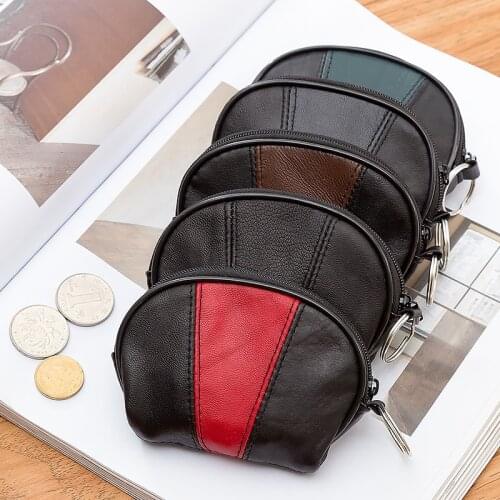New mens and womens fashion mini coin purse coin card key ring small purse unisex tote bag small bag zipper small coin purse