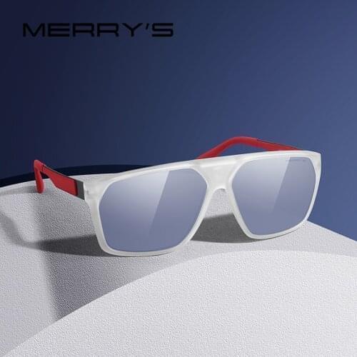 MERRYS Men HD Polarized Spuare Sunglasses Male Driving Shades Classic Sun Glasses For Men UV400 Oculos S3557