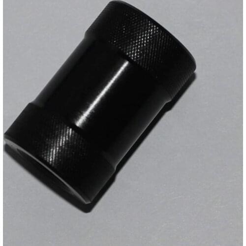 NEW Black Pole Converted Adapter with Double Female 5/8" x 11,LENGTH = 40mm
