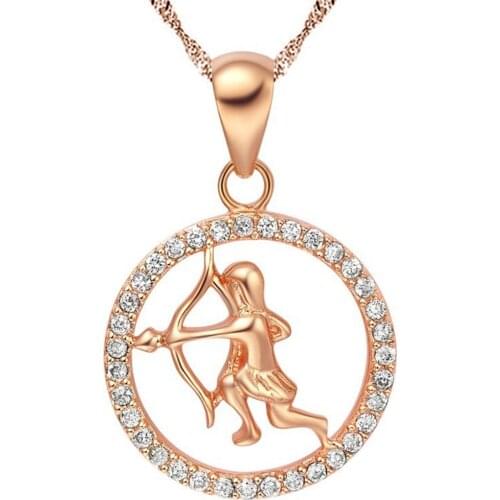 Choker Necklace Costume Jewelry Constellation Fashion Prata Sagittarius Taurus Gemini Cancer Leo Virgo Libra Scorpio N1047