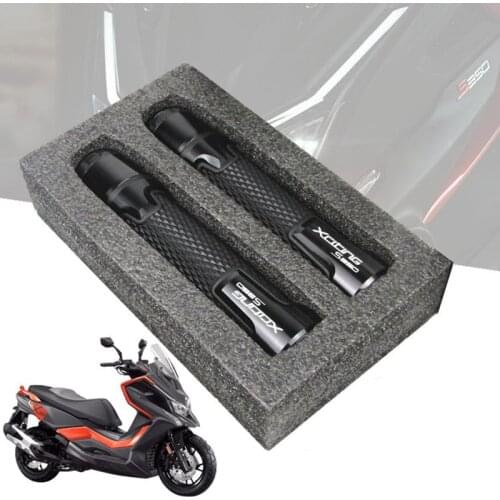 Suitable for Guangyang XCITING S350 refitted aluminum alloy handlebar rubber sleeve, handlebar throttle grip accessories